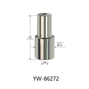 Ceiling Connector Three Branch Outlet Hardware Nickel Plated YW86271