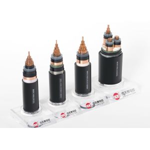 China Medium Voltage Power Cables, Black Jacket, 300–450m per drum on sale