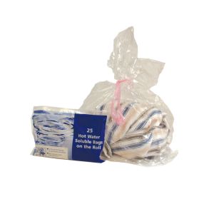 China 20um 25um Water Soluble Pouches , PVA Dissolvable Washing Bags on sale