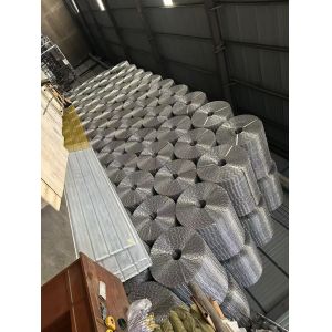 Durable 2.6MM Welded Galvanized Wire Pipeline Reinforced Mesh For Oil And Gas