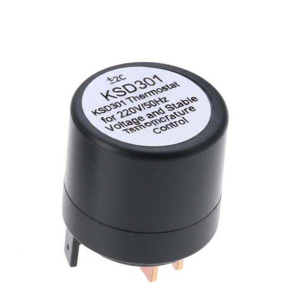 Quality Temperature Stability ±2C KSD301 Thermostat for 220V/50Hz Voltage and Stable Temperature Control wholesale