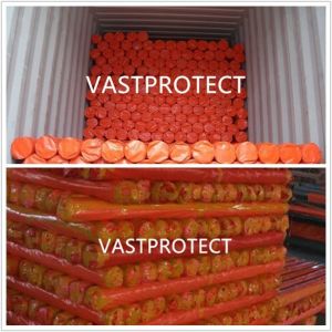 China Double Orange PE Poly Tarpaulin Roll 3.65m Width Perfect for Covering and Protecting on sale