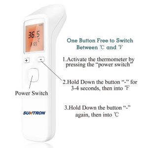 Digital LCD Multimode switchable Non Contact Infrared Thermometer