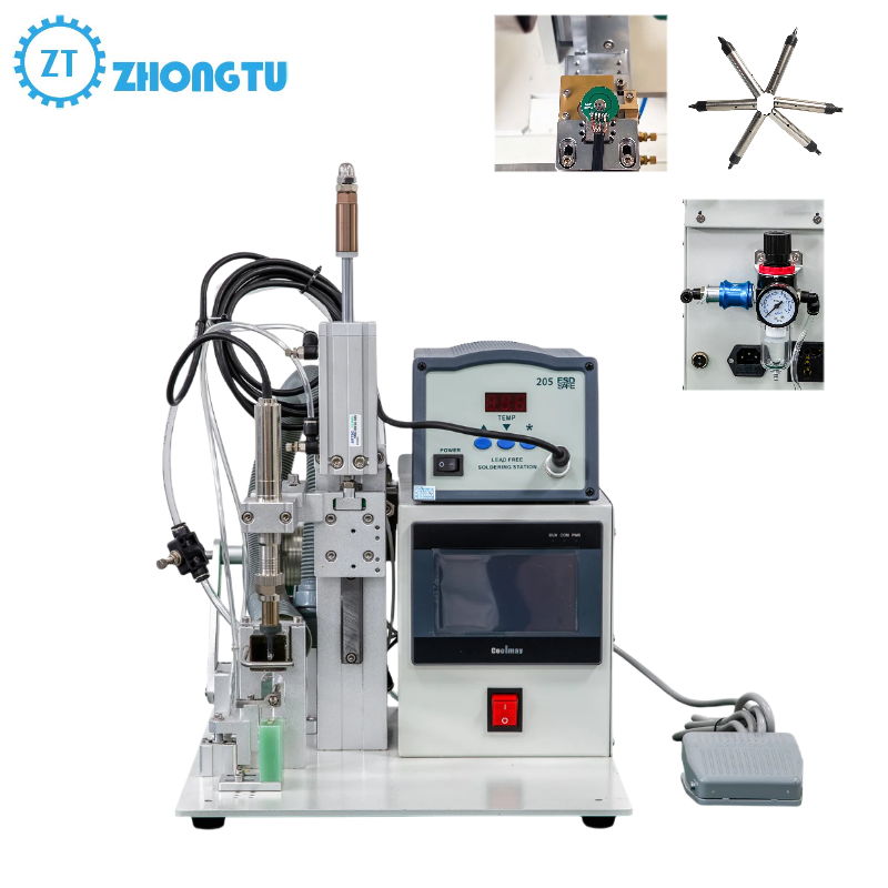 New Popular Semi Automatic Tin Soldering Machine for Charge Cable