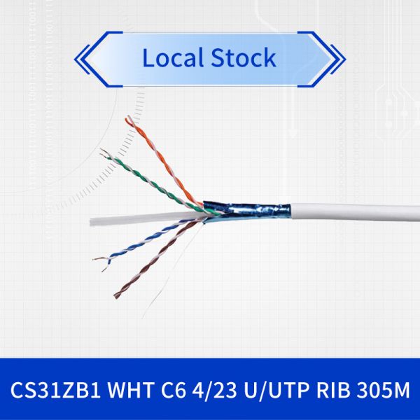 Quality CommScope NETCONNECT Category 6 U/UTP Network Cable with 23 AWG Conductors, China B1 Fire Rating, and 305-meter Reel wholesale