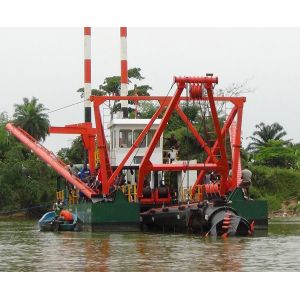 14 inch 300 cbm/h Hydraulic Cutter Head Dredger Equipment with PLC Siemens for