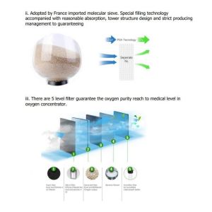 95.6% 10L portable Oxygen Generator Guangdong Medical Oxygen Concentrator