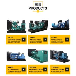 Powerful 40KW Weichai Diesel Generator Set with Smargen Control Panel and Mobile