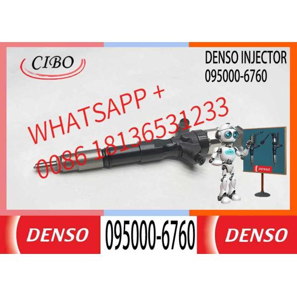 Diesel Fuel Injector 095000-6760 095000-6761 Common Rail Injection Valves 23670-30140 for Toyota Hilux 2.5l Euro4