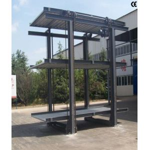 Cheap Hot Selling 3 Levels Underground Hydraulic Auto Parking Lift High Quality Pit Type Simple Car Parking Lift for sale