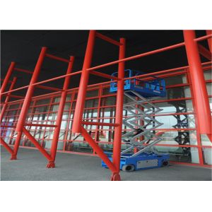 Zero Emission Full Height Mobile Scissor Lift Table With Tilt Level Sensor