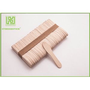 Large Ice Cream Popsicle Sticks , 75mm Jumbo Paddle Pop Sticks Non - Waxed