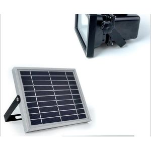 Solar Rechargeable emergency LED flood light IP65 with PIR sensor camping