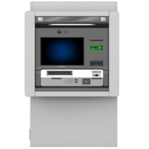 Inch touch screen Automatic Teller Cash Dispensing Machines With 2D Barcode