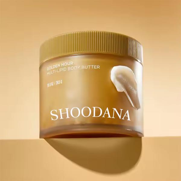 Vegan Golden Hour Body Butter With Natural Fragrance Wholesale Logo Body Butter Whitening and Lighting Cream