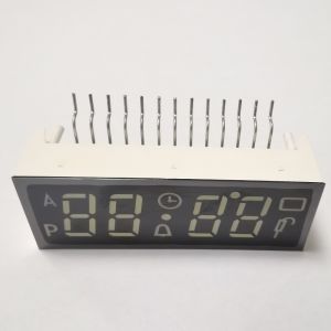 Ultra White 7 Segment LED Display 4 Digit Common Anode for Built-in Oven Timer