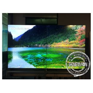 4K Industrial Grade DID LCD Video Wall 55inch 2*2 Sound Media Player TV Wall