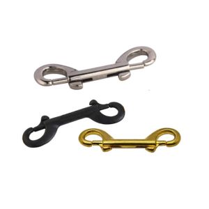 Double Ended Bolt Snap Hook Fixed Zinc Alloy Die Casting