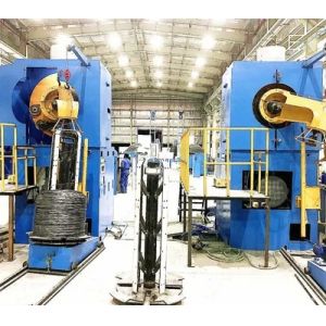 China High Capacity Straight Line Wire Drawing Machine with AC Frequency-Variation Motor and PLC Logical Control on sale