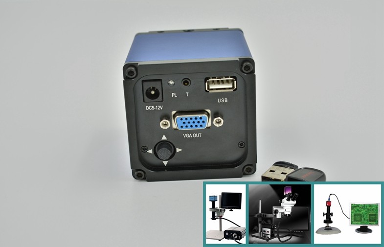 Industrial HD Microscope Camera , High Definition Microscope Camera With U -