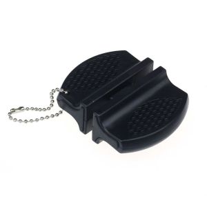 Portable Plastic 2 Stage Knife Sharpener Camping Tools With Dry And Clean
