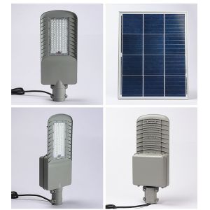 300w Split Type Solar Street Light With Adjustable Separate Solar Panel Energy