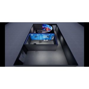 China High-Performance Curved Screen Cinema with Resin Composite Materials Modular Design and Quick Assembly for Theme Parks on sale