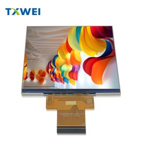 3.92 Inch 480*480 Square LCD Monitor 500cd/m² Touch screen Display Module