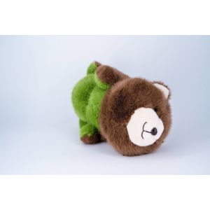 Original Reversible Bear And Dinosaur Plushie Multiple Sizes Two Sided Plush