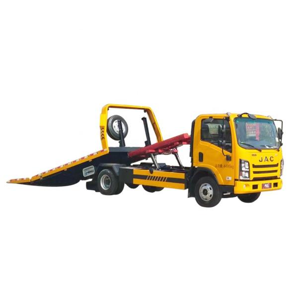 Quality JAC     4*2    4-5 Tons  Wrecker Obstacle Tow Tractor Truck  Trailer Truck   Roll Back wholesale