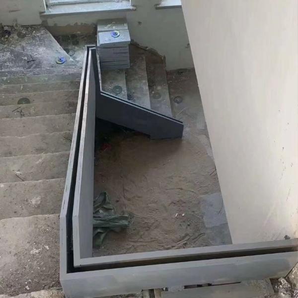 Cylindrical Aluminum Handrail Profiles 6063 Aluminum Alloy Profile Extruded Outer Arc