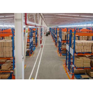 Customized Heavy Duty Storage Racks , Selective Warehouse Pallet Storage Rack