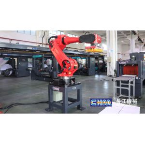 Six Axis Stacking Machine with 2550mm Arm Length 50kg Loading Ability and ±0.1mm