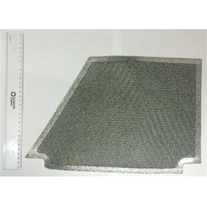China 33mm 70 Micron Aluminum Metal Mesh Multi Layers For Kitchen Ventilator on sale