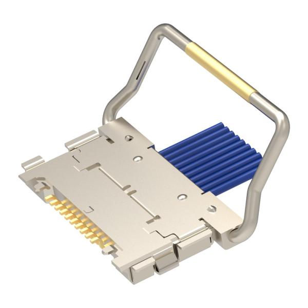 Quality 10p 20633-310T-01S Micro-coaxial connector with mechanical lock Plug For Micro Coaxial Cable Assembly wholesale