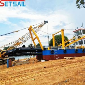 Diesel Power Type 14 Inch Water Flow 2000 Cutter Suction Dredger with Pump Size
