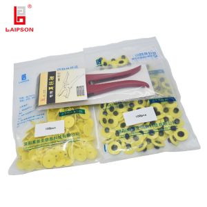 Small ID TPU 28*22mm Sheep Ear Tags With Buttons