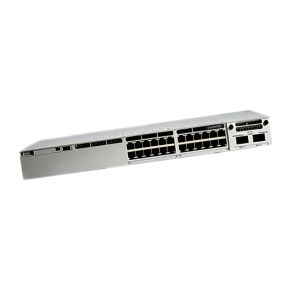C9300-24T-E Network Switch with Multicast Routing Scale 000 and 16 IPv6 Routing