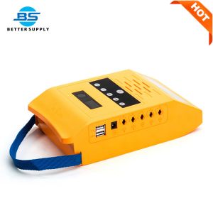 Hot Sell ABS 8W Solar Panel Power Energy Generator Home Lighting System Light Up