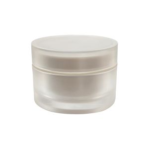 China Luxurious Cosmetic Cream Jar Packaging 10g 20g 30g 50g Frosted Acrylic Face Cream Jars on sale