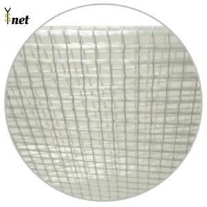 Orange Self Adhesive Fiberglass Mesh 50m - 200m Fiberglass Reinforcement Mesh