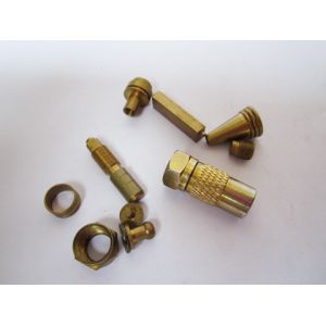 Cheap CNC Precision Machine Brass Parts Used for Bolt and Nut Manufacturing for sale