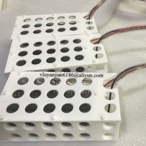 Frame Heater 110×210×60mm 230V 1P 1.5kw PTFE Immersion Heater With J-Type