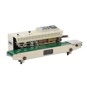 China 810mm Width Dry-ink Printing Plastic Bags Film Sealer Band Continuous Sealing Machine on sale