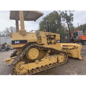 Used Crawler CAT D4H Bulldozer Repaint Color High Drive Easy Operation