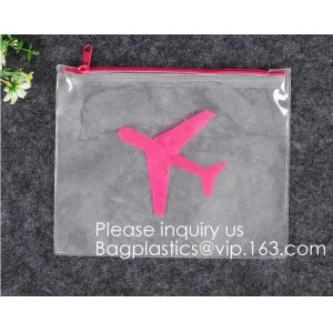 Custom Screen Printing Clear EVA k Bags Portable Travel MakeupToiletry Cosmetic Bag Packing Pouch, BAGEASE PACK