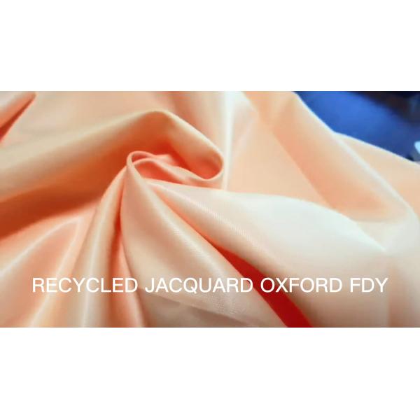 High Quality Promotional RECYCLED POLY JACQUARD DOUBLE DIAMOND 100%polyester
