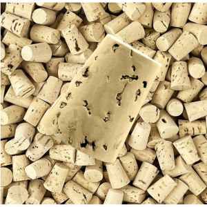 Conical Cork Bottle for Glass Bottles Healthy Lead-free Glass Custom Size