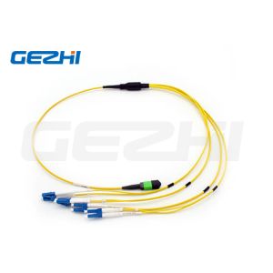 8F MPO(Female) To 4 LC Duplex Staggered Harness Cables