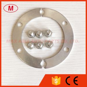 Cheap GT25R GT28 GT30 GT35 T3 T4 turbine housing clamp&amp;hardware for turbo repair kits for sale
